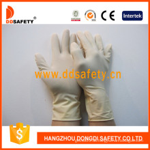Weiße Einmal-Latex-Prüfsicherheit Handschuhe (DLX100)